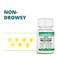 Load image into Gallery viewer, TexaClear® Texas Allergy Relief + Cedar Homeopathic Tablets