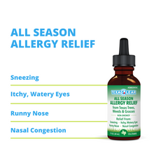 Load image into Gallery viewer, TexaClear® All Season Homeopathic Allergy Relief Drops 2oz