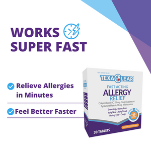 TexaClear® Fast-Acting Allergy Relief Liquid