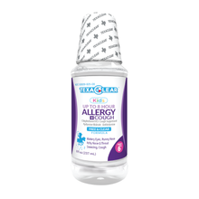 Load image into Gallery viewer, TexaClear® Kids Allergy Relief is a powerful, fast-acting allergy relief formula for your little Texan. This multi-symptom formula works lightning-quick to relieve mild and severe allergy symptoms and keeps on keeping on for up to 8 hours. Gluten free, alcohol free, dye free, sugar free and artificial flavor free, TexaClear® Kids is the clear choice for Texas-sized allergy relief. For Kids Ages 6+  Edit alt text