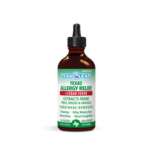 Load image into Gallery viewer, TexaClear Texas homeopathic allergy relief drops 4oz