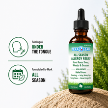 Load image into Gallery viewer, TexaClear® All Season Homeopathic Allergy Drops 1oz