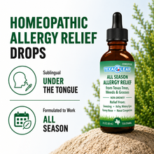 Load image into Gallery viewer, TexaClear All Season Homeopathic Drops 2oz