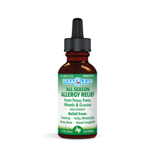 Load image into Gallery viewer, TexaClear® All Season Homeopathic Allergy Drops 1oz