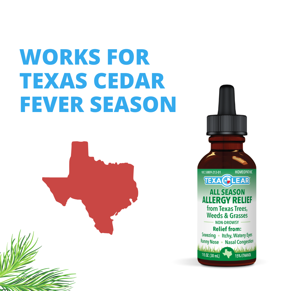 TexaClear® All Season Homeopathic Allergy Drops 1oz