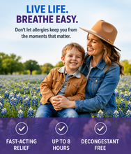 Load image into Gallery viewer, TexaClear® Fast-Acting Allergy Relief Tablets