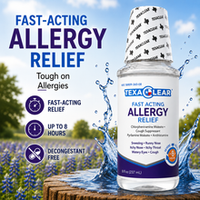 Load image into Gallery viewer, TexaClear Allergy Relief Liquid for Texas-Sized Allergy Symptoms