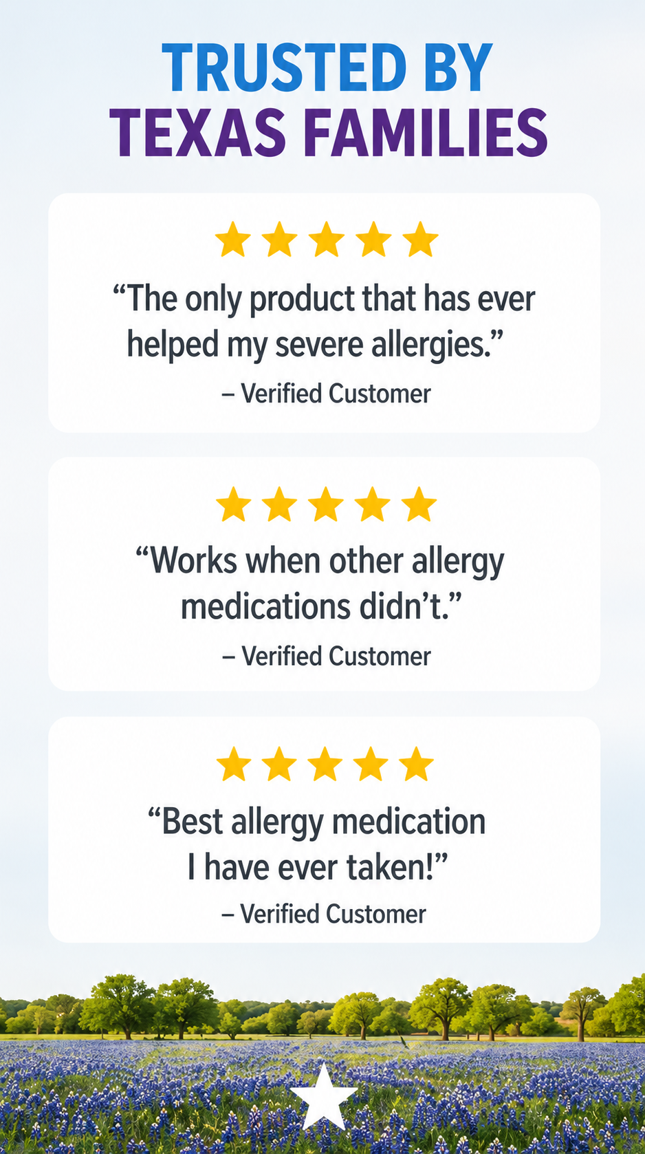 TexaClear® Fast-Acting Allergy Relief Tablets
