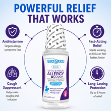 Load image into Gallery viewer, TexaClear Kids Allergy Relief Targeted solution for multi-symptom relief