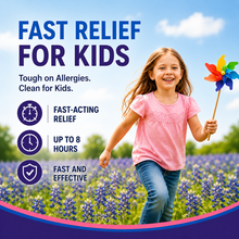 Load image into Gallery viewer, TexaClear Kids Fast-Acting Allergy Relief Liquid