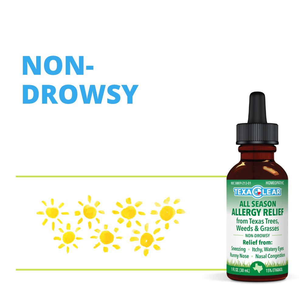 TexaClear® All Season Homeopathic Allergy Drops 1oz