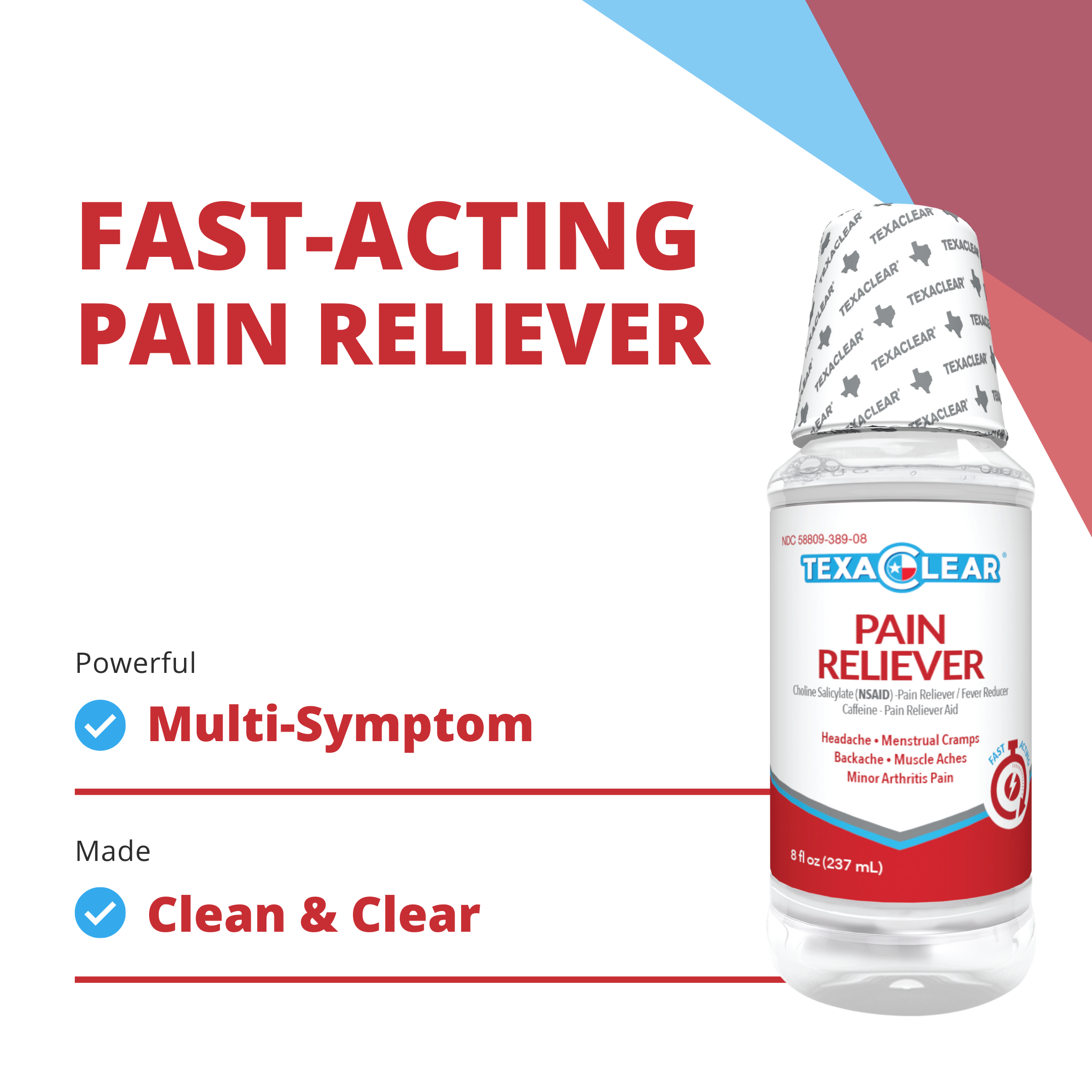 TexaClear® Liquid Pain Reliever
