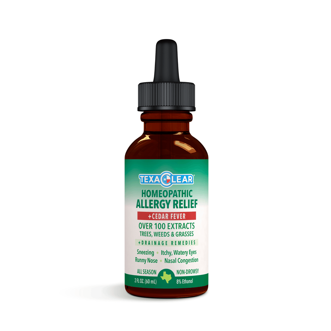 TexaClear® All Season + Cedar Homeopathic Allergy Drops