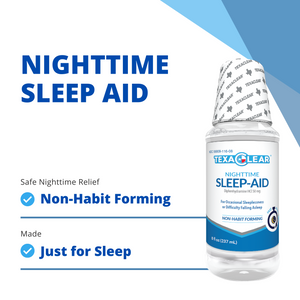 TexaClear® Nighttime Sleep-Aid Dye-Free Liquid
