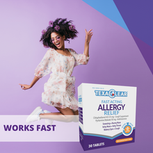 Load image into Gallery viewer, TexaClear® Fast-Acting Allergy Relief Tablets