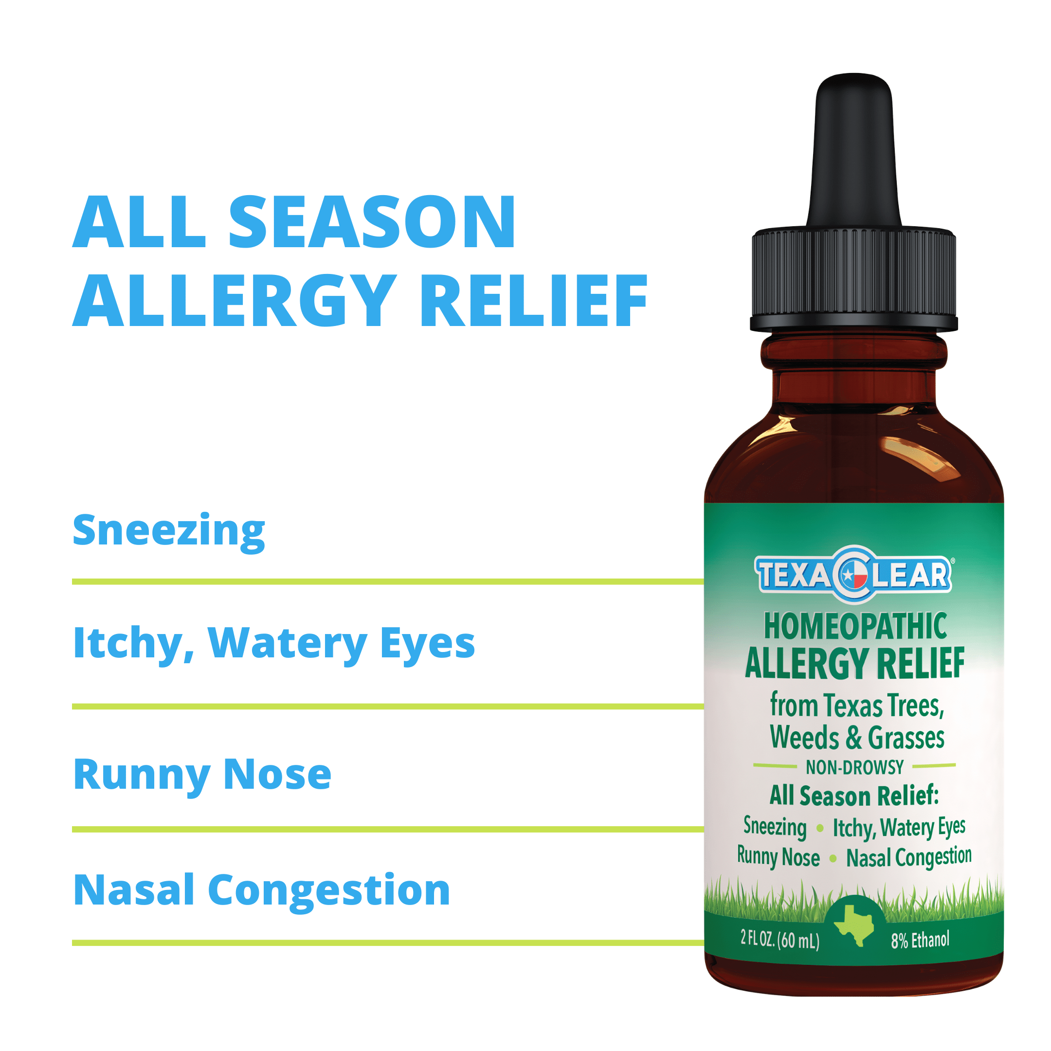 Get fast relief from sneezing, itchy, watery eyes, runny nose and nasal congestion. 