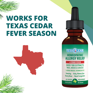 Texas Cedar Fever Homeopathic Bundle